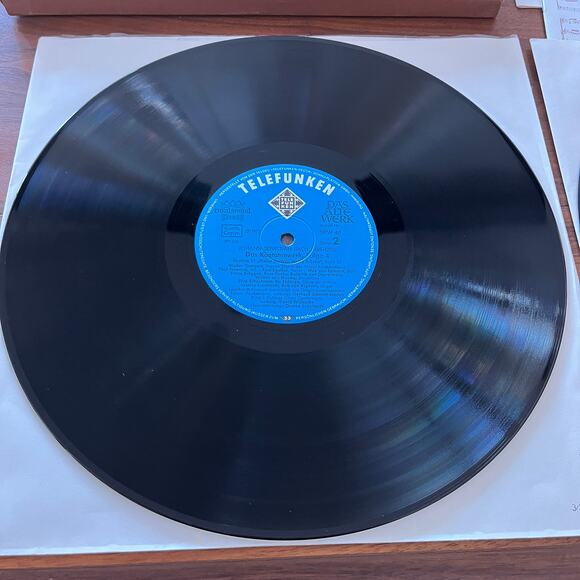 J.S. Bach Das Kantatenwerk Complete Cantatas Vol 4 LP Box Set 1972 Telefunken - Picture 5 of 12